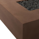 Verity Outdoor Fire Table - Clay Concrete Propane