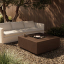Verity Outdoor Fire Table - Clay Concrete Propane
