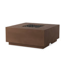 Verity Outdoor Fire Table - Clay Concrete Natural Gas