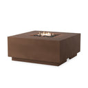 Solara Outdoor Fire Table - Clay Concrete Natural Gas