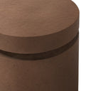 Aurelia Outdoor Round Propane Enclosure - Clay Concrete