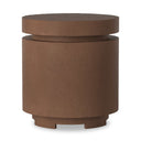 Aurelia Outdoor Round Propane Enclosure - Clay Concrete