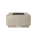 Solara Outdoor Fire Table - Natural Concrete Natural Gas