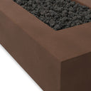 Solara Outdoor Fire Table - Clay Concrete Propane