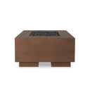Solara Outdoor Fire Table - Clay Concrete Propane