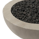 Emberstone Outdoor Fire Table - Natural Concrete Natural Gas