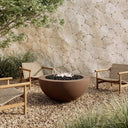 Emberstone Outdoor Fire Table - Clay Concrete Propane
