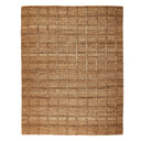 Contemporary Grid Jute Rug - 9X12 Natural Grid Jute