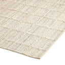 Contemporary Grid Jute Rug - 9X12 Bleached Grid Jute
