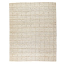 Contemporary Grid Jute Rug - 9X12 Bleached Grid Jute