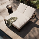 Solara Outdoor Double Chaise - Alessi Linen