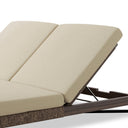 Solara Outdoor Double Chaise - Alessi Buff