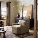 Verity Aurelia Swivel Chair - Broadway Canvas