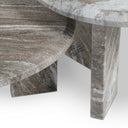Harmony Dakota Nesting Coffee Tables - Dark Taupe Marble Solid