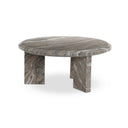 Verity Dakota Nesting Coffee Table - Small Dark Taupe Marble Solid