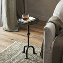 Nova Jocelyn End Table - Raw Black Iron