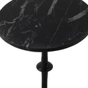 Nova Jocelyn End Table - Black Marble
