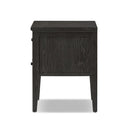 Verity Bush Nightstand - Distressed Black