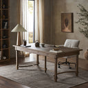 Nova Desk - Worn Oak Veneer