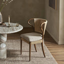 Verity Amira Armless Dining Chair - Laine Natural