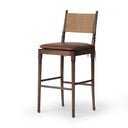 Vesper Fayth Bar Counter Stool - Bar Dulane Mahogany