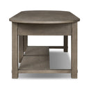 Aveline Elise Kitchen Island - Weathered Hazel Oak Veneer