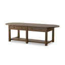Aveline Elise Kitchen Island - Spiced Oak Veneer