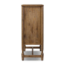 Verity Bari Bar Cabinet - Weathered Oak