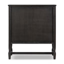 Verity Bari Bar Cabinet - Cracked Smoked Black
