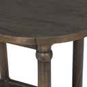 Verity Charnes End Table - Aged Belgium Bleach