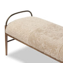Aveline Accent Bench - 76 Beige Shearling