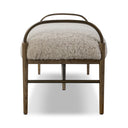 Aveline Accent Bench - 76 Beige Shearling