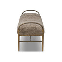 Aveline Accent Bench - 76 Taupe Shearling