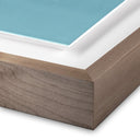 LuxeVista Below The Deep by David Grey - 18X24 Rustic Walnut