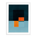 LuxeVista Below The Deep by David Grey - 30X40 White Maple