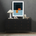 LuxeVista Below The Deep by David Grey - 30X40 White Maple