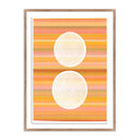 Opulent Harmony I by David Grey - 36X48 Rustic Walnut