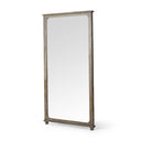 Luxe Living Orleans Floor Mirror - Blue Antiqued Pine