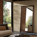 Luxe Living Orleans Floor Mirror - Aged Pine