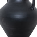 Luxe Living Atrani Vessel - Aged Black Terracotta