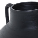 Luxe Living Atrani Vessel - Aged Black Terracotta