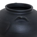 Unique Civita Vessel - Aged Black Terracotta