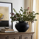 Unique Civita Vessel - Aged Black Terracotta