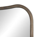 Chic Patz Floor Mirror - Antiqued Brass Aluminum