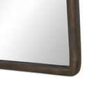 Chic Patz Floor Mirror - Antiqued Brass Aluminum
