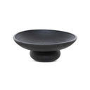 Elegant Perla Bowls - Aged Black Terracotta