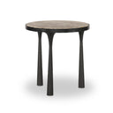 Aveline Billings End Table - Fossil Marble