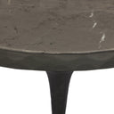 Aveline Billings End Table - Grey Italian Marble