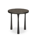 Aveline Billings End Table - Grey Italian Marble