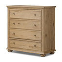 Aurelia Geoffrey Tall Dresser - Worn Oak